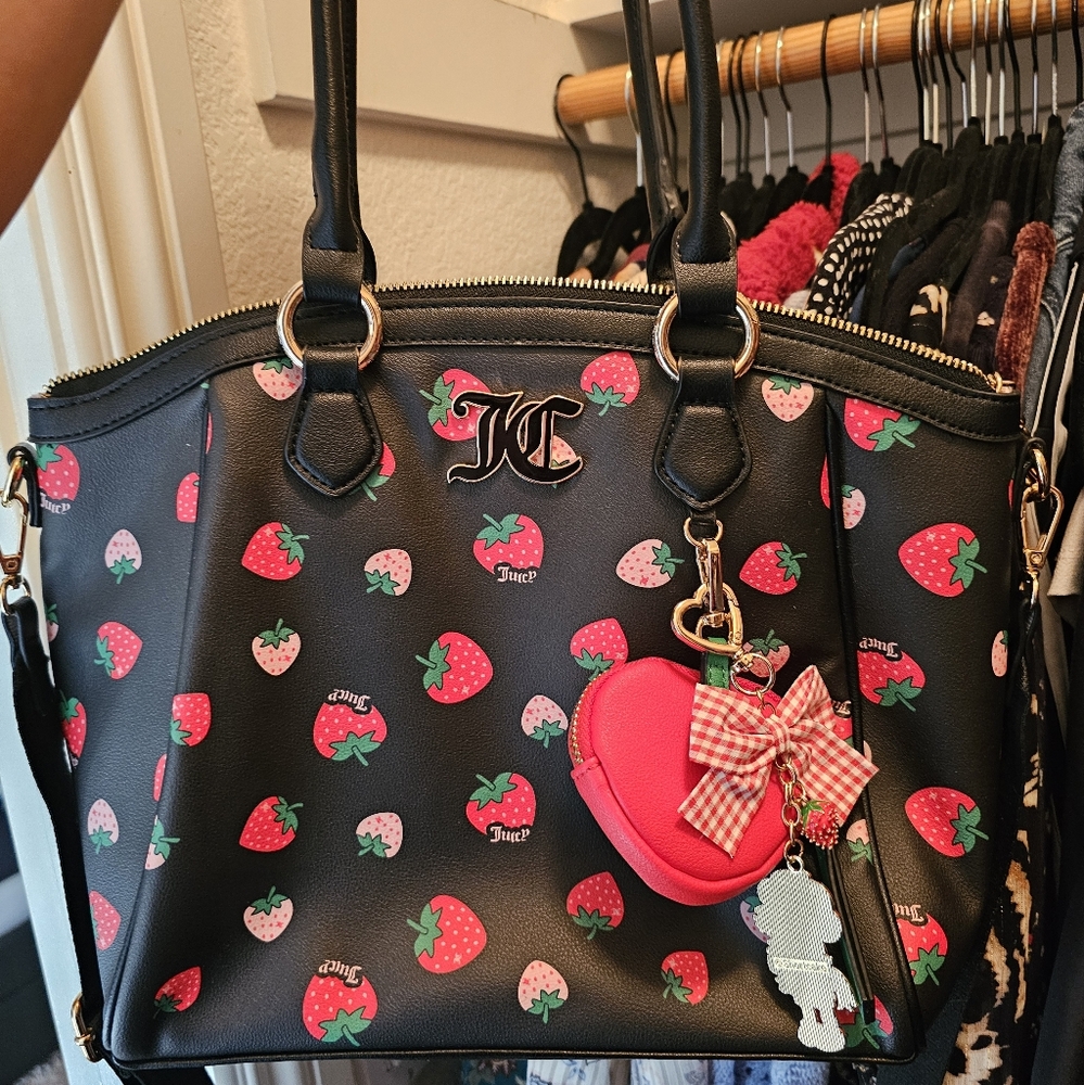 Juicy Couture Strawberry Tote Bag